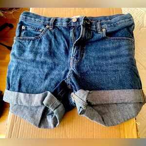 Everlane denim shorts